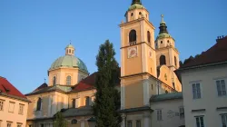 Die Nikolauskathedrale von Laibach  / Ziga via Wikimedia (Public Domain)