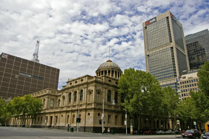 Gerichtsgebäude des Supreme Court of Victoria in Melbourne.