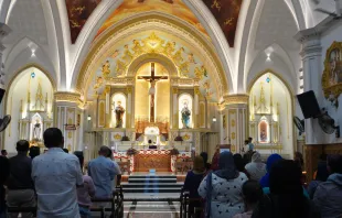 Eine synodale Messe in der St. Dominikus-Kirche in Aluva im Erzbistum Ernakulam der Syro-Malabarischen Kirche am 14. Juli 2024. / Anto Akkara