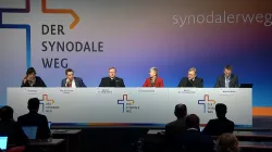 Pressekonferenz zum Auftakt der fünften Synodalversammlung des Synodalen Wegs am 9. März 2023 / screenshot / YouTube / Deutsche Bischofskonferenz