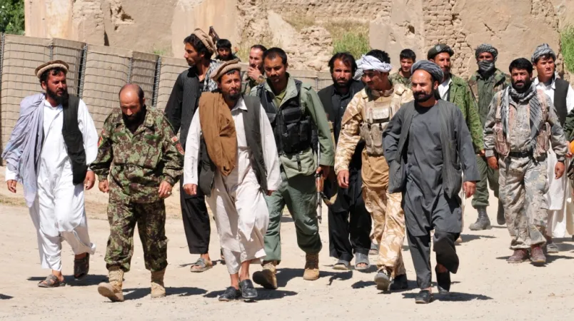 Archvibild von Kämpfern der Taliban des Jahres 2010