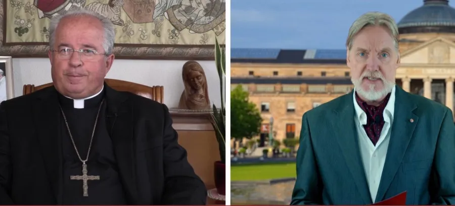 Erzbischof Jurkovic und Christian Peschken im Video-Interview