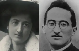 Armida Barelli und P. Mario Ciceri.  / Erzdiözese Mailand.