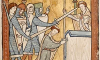 Martyrium von St. Thomas Becket / gemeinfrei