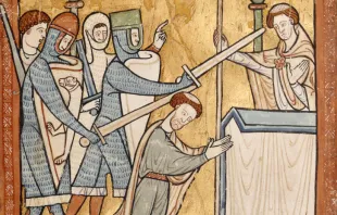Martyrium von St. Thomas Becket / gemeinfrei