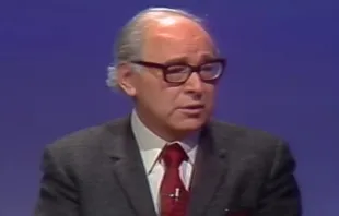 Thomas Molnar im Jahr 1982 / screenshot / YouTube / Firing Line with William F. Buckley, Jr.