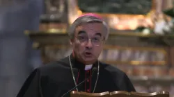 Bischof Valerio Lazzeri / screenshot / YouTube / caritasticino