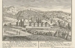 Das Kloster La Valsainte, Ausgangspunkt für die Anfänge des trappistischen Lebens in Nordamerika / gemeinfrei