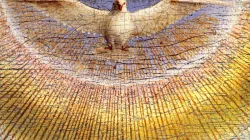 Der Heilige Geist, gemalt von Jan van Eyck.  / Paul Badde / Gemeinfrei 