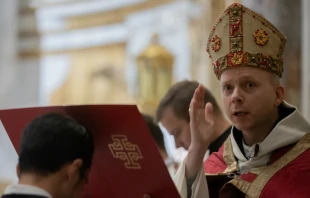 Bischof Erik Varden OCSO am 28. November 2022 / Daniel Ibáñez / CNA Deutsch