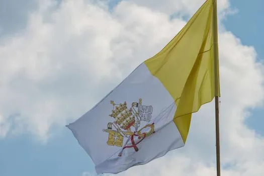 Flagge der Vatikanstadt / Andreas Düren / CNA Deutsch