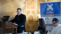 Ein Moment der "VHacks"-Veranstaltung am 9. März / Vatican Media