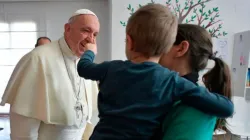 Barmherzigkeitsbesuch in der "Casa di Leda" am 2. März 2018 / Vatican Media / CNA 