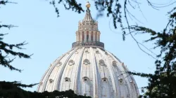 Die Kuppel des Petersdoms im Vatikan, gesehen vom Augustinianum. / CNA/Petrik Bohumil