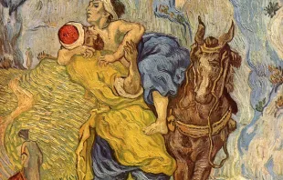 "Der barmherzige Samariter" von Vincent van Gogh (1890) / (CC0) 