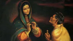 Die Jungfrau von Guadalupe und der heilige Juan Diego / ACI Prensa