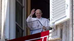 Papst Franziskus beim Angelus / Vatican Media / CNA Deutsch