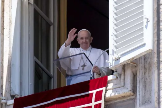Papst Franziskus beim Angelus / Vatican Media / CNA Deutsch
