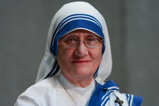 Schwester Mary Prema Pierick im Presse-Saal des Vatikan am 2. September 2016. / CNA/Daniel Ibanez