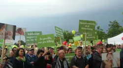 Teilnehmer des Marsches für das Leben in Berlin am 17. September 2016. / EWTN/Rudolf Gehrig