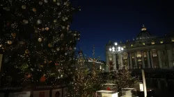 Weihnachstbeleuchtung auf dem Petersplatz am 9. Dezember 2016. / CNA/Daniel Ibanez