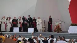 Gebestreffen zur Nationalen Versöhnung mit Papst Franziskus am 8. September 2017 in Villavicencio. / CNA / Alvaro de Juana