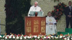 Papst Franziskus predigt in Medellin (Kolumbien) am 9. September 2017 / CNA / David Ramos