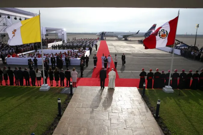 Begrüßung in Peru am 18. Januar 2018