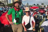 Wie dieser junge Pilger aus der Schweiz den Start zum Weltjugendtag erlebt