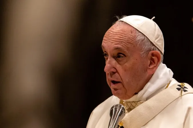 Papst Franziskus predigt bei der Priesterweihe im Petersdom am 12. Mai 2019