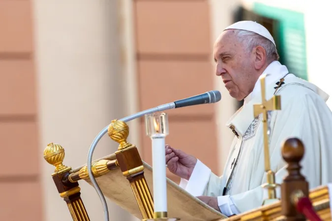 Feier des Hochfests des Leibes und Blutes Christi, 23. Juni 2019 mit Papst Franziskus.