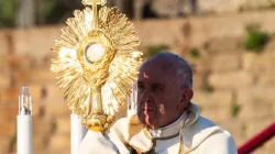 Feier des Hochfests des Leibes und Blutes Christi, 23. Juni 2019 mit Papst Franziskus. / Daniel Ibanez / CNA Deutsch
