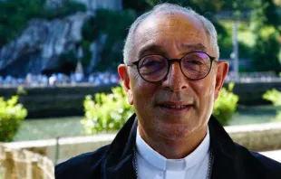 Kardinal Angelo de Donatis in Lourdes am 25. August 2020 / Anthony Johnson / CNA Deutsch / ACI Gruppe der Nachrichtenagenturen 