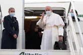 Papst Franziskus auf dem Weg in den Irak: Ein Treffen mit Flüchtlingen vor Abflug