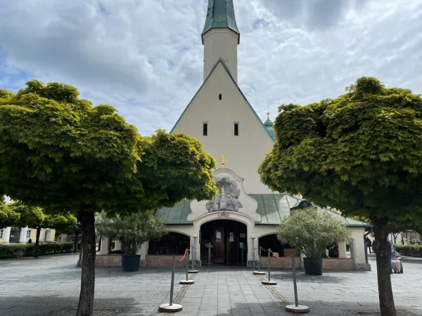 Die Gnadenkapelle im bayerischen Altötting.