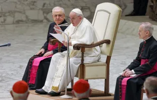 Papst Franziskus, Generalaudienz, 24. August 2022 / Pablo Esparza / CNA Deutsch