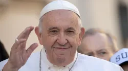 Papst Franziskus am 19 Oktober 2022 / Daniel Ibáñez / CNA  