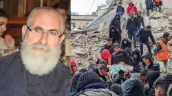 Pfarrer Imad Daher starb unter den Trümmern des Wohnhauses, das infolge des Erdbebens am 6. Februar 2023 einstürzte. / ACI MENA 