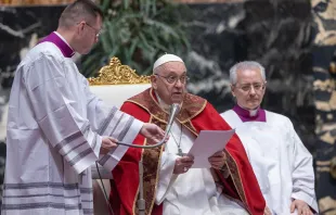 Papst Franziskus am 3. November 2023 / Daniel Ibáñez / CNA Deutsch