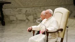 Papst Franziskus am 3. Januar 2024 / Elizabeth Alva / CNA Deutsch