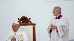 Papst Franziskus bei der Messe in Jakarta am 5. September / Daniel Ibáñez / EWTN News