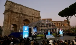 Interreligiöse Veranstaltung mit Papst Leo XIV. am Kolosseum / Daniel Ibáñez / EWTN News