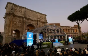 Interreligiöse Veranstaltung mit Papst Leo XIV. am Kolosseum / Daniel Ibáñez / EWTN News