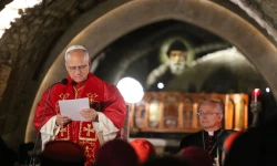 Papst Leo XIV. / Elias Turk / AIGAV Pool