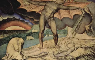 Satan schüttet die Plagen über Ijob aus (William Blake) / (CC0) 