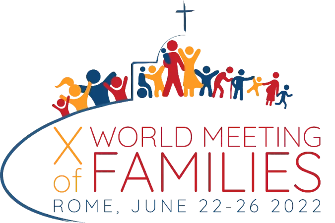 Das offizielle Logo zum Weltfamilientreffen 2022 in Rom