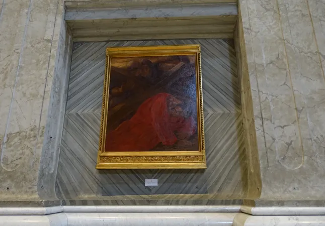 In diesem Jahr wurde diese außergewöhnliche „Via Crucis“ von Gaetano Previati in der Basilika St. Peter im Vatikan während der Fastenzeit ausgestellt.