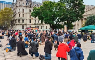 Männer-Rosenkranz in Buenos Aires am 6. Mai 2023 / Segundo Carafi