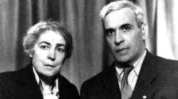 Aristides de Sousa Mendes mit seiner Frau / Yad Vashem