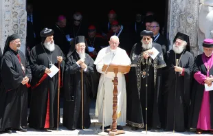 Papst und Patriarchen in Bari am 7. Juli 2018 / Susanne Dedden / CNA Deutsch